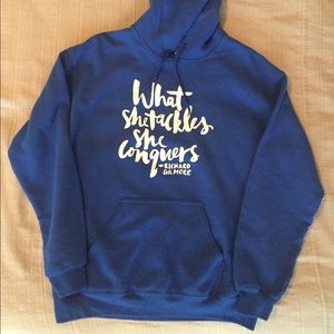 Gilmore Girls quote royal blue hoodie sweatshirt